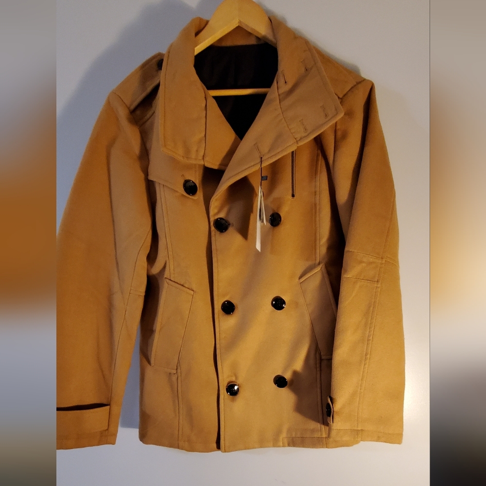 Tom's Ware Mens Wool blend Coat Sz M